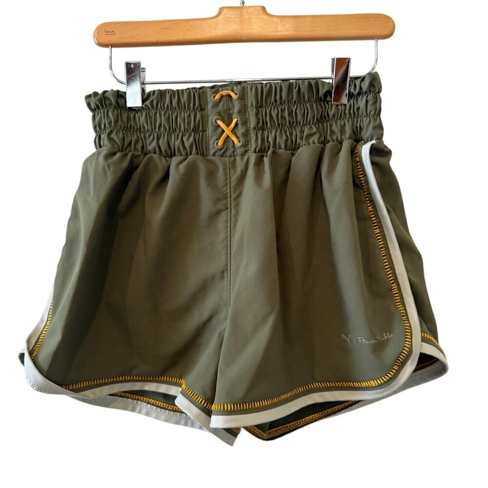 Puma x Frida Kahlo Boxing Shorts Olive Green M